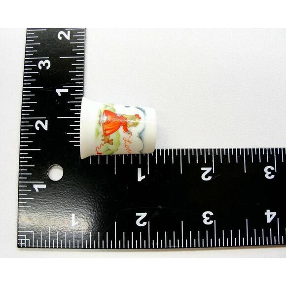 Thimble Girl With Ribbon J.W. Anglund Love - Picture 6 of 12